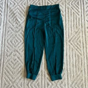 Who What Wear Silk Trouser-Jogger Pants